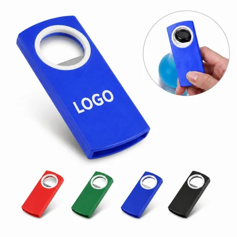 Sturdy Ergonomic Bottle Opener Ring for Cans, Keychain