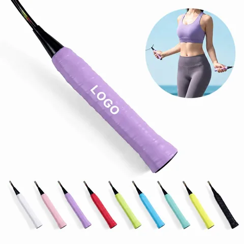 High-Tack Sweat-Absorbent Badminton Overgrip for Secure