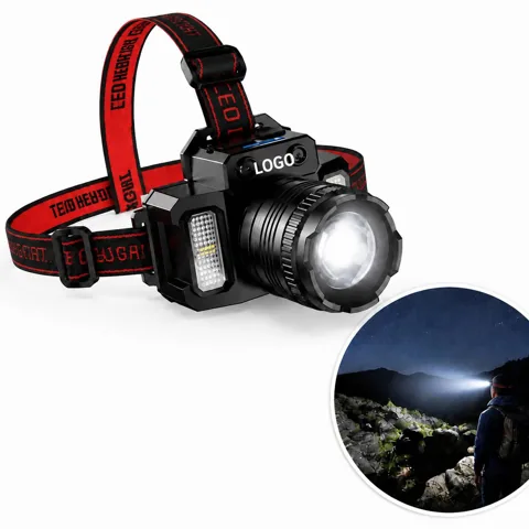 Rechargeable LED Headlamp, Ultra-Bright, USB Charging,
