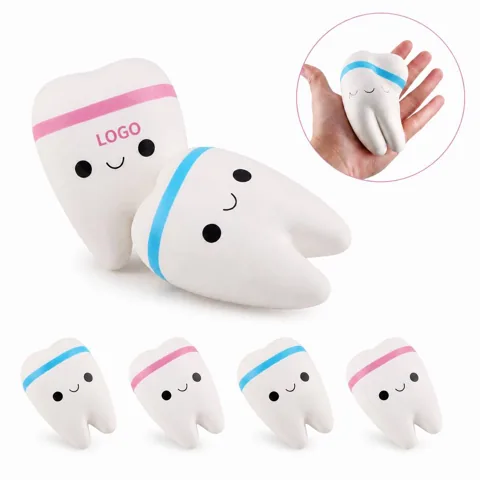 Portable PU Tooth Stress Reliever for Jaw Clenching