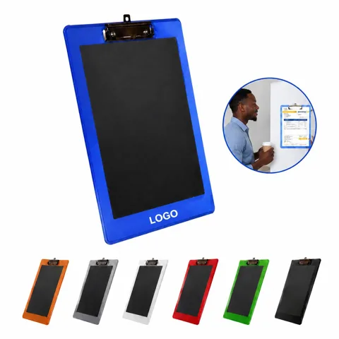 Magnetic Plastic Clipboard A4 with Secure Document Hold