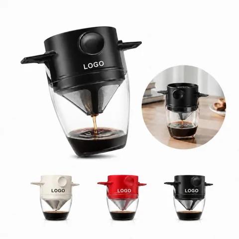 Stainless Steel Collapsible Pour-Over Coffee Filter,