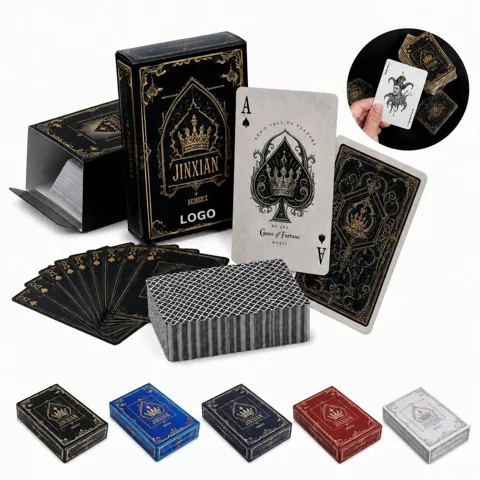 Custom Full-Color Poker-Size Playing Cards, Durable