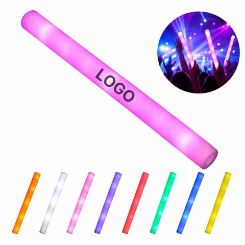 Foam Fluorescent Glow Stick for Night Safety,