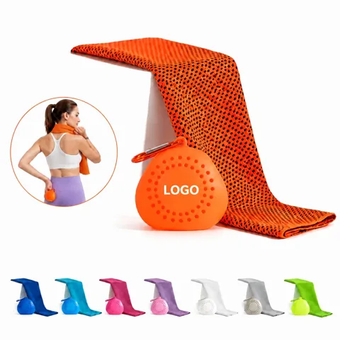 Breathable Mesh Travel Towel with Silicone Case and More