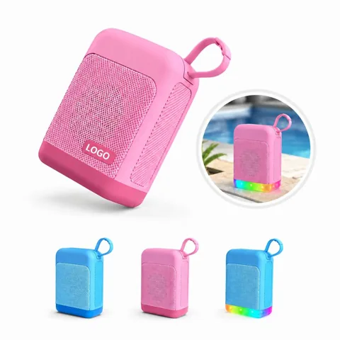 RGB Portable Wireless Speaker with Colorful LED Lights