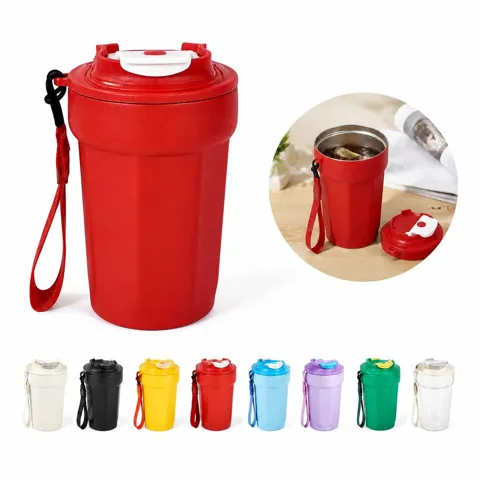 Leakproof Stainless Steel Coffee Tumbler Double-Wall 2