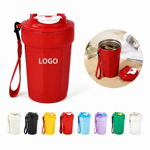 Leakproof Stainless Steel Coffee Tumbler Double-Wall
