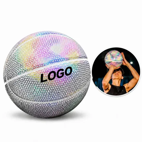 Glow-in-the-Dark LED Basketball for Indoor & Outdoor Night