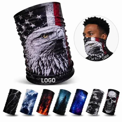 Multipurpose Moisture-Wicking Neck Gaiter for Outdoor Sports