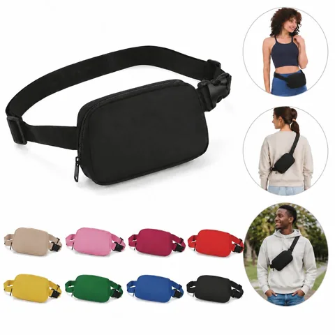 Adjustable Water-Resistant Nylon Sports Fanny Pack 2