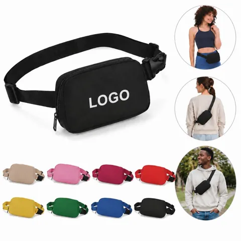 Adjustable Water-Resistant Nylon Sports Fanny Pack