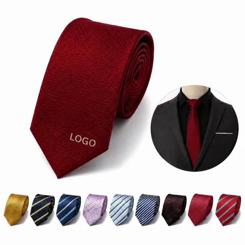 Men's Silky Jacquard Tie for Formal Wear