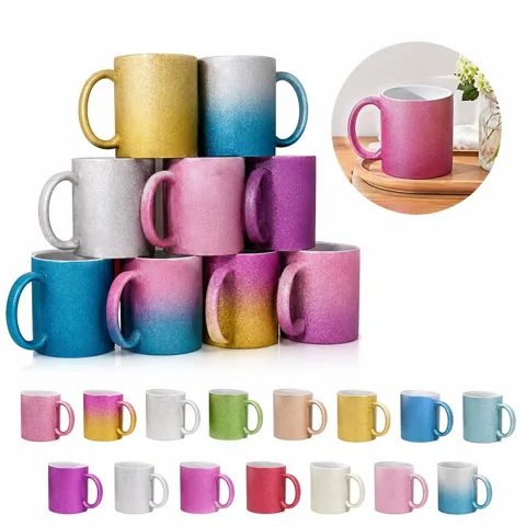 10 oz Sublimation Ceramic Coffee Mug for Custom Heat 2