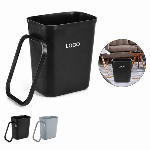 Modern 15L Open Lid Trash Can for Kitchen Office Bathroom