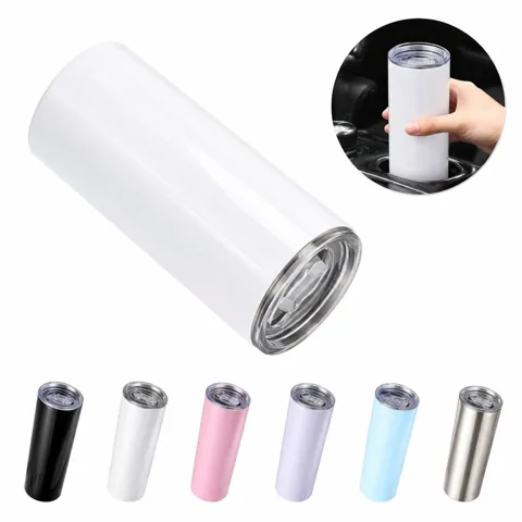 20 oz Stainless Steel Straight Tube Drinking Cup for Cold 2