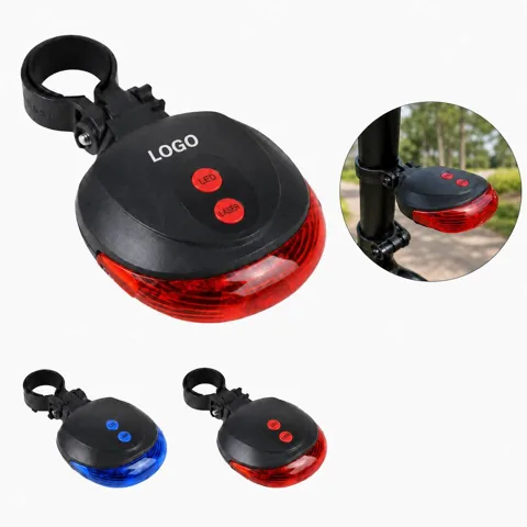 Laser Lane LED Bike Tail Lamp, 5 Modes, Weatherproof,