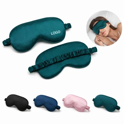 Adjustable Silk Sleep Mask with Telescopic Strap for Everyday Use