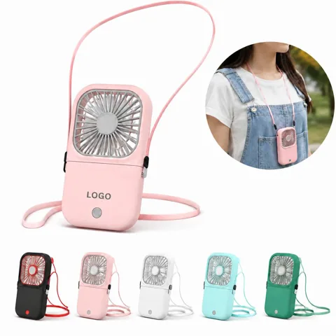 2-in-1 Foldable Handheld Fan with Power Bank