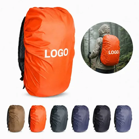 39g Waterproof Backpack Rain Cover with Elastic Edge