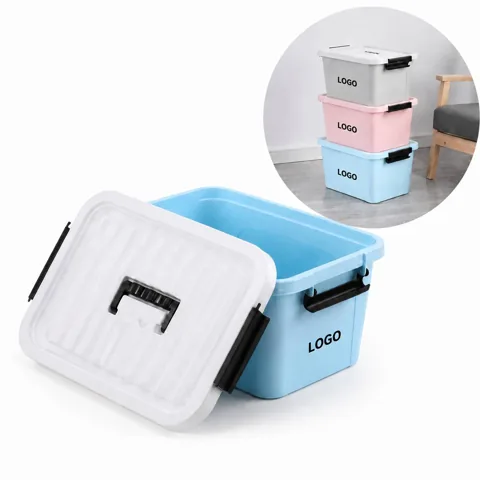Scandinavian Storage Box with Lid, 5 Sizes, Dustproof
