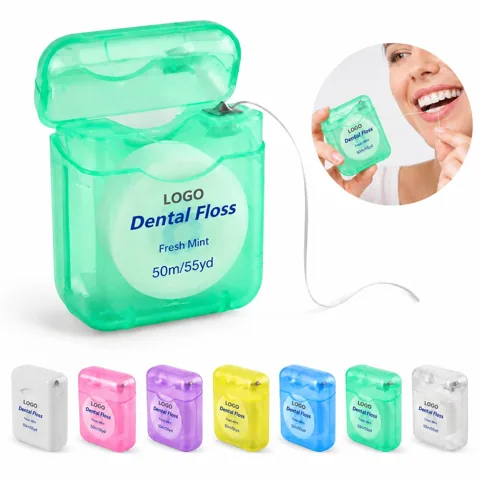 Compact Mint Travel Dental Floss - On-the-Go Clean