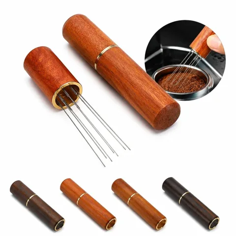 Natural Wood Espresso Stirrer Needles for Coffee Mixing 2