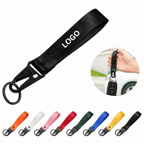 Eagle-Beak Buckle O-Ring Keychain Wristband for Secure Carry