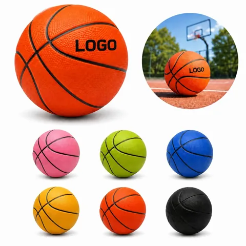 Mini Basketball Stress Reliever Ball 2.5 Inch Portable