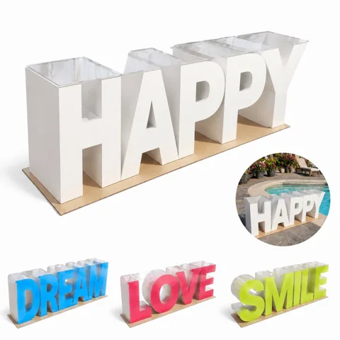 3D Metal Letter Table Decor for Weddings 2