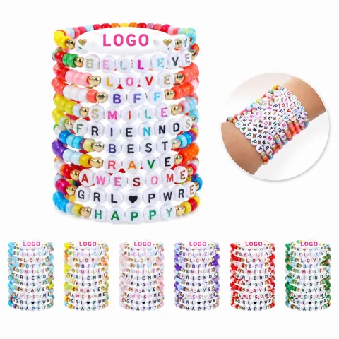 Handcrafted Adjustable Glass Beaded Bracelet for Daily Wear