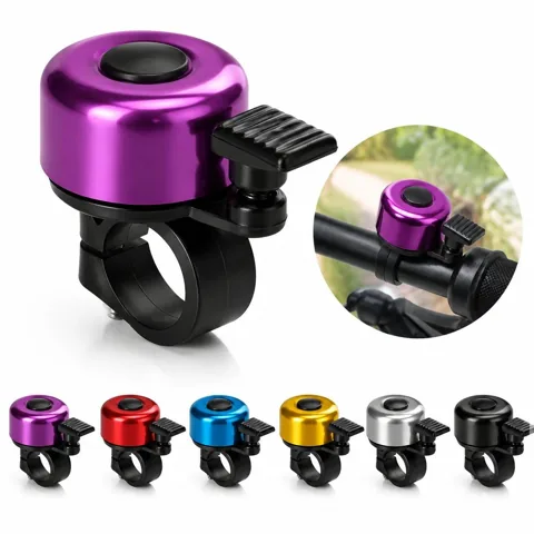 Rustproof Aluminum Alloy Bike Bell for Clear Ringing Safety 2