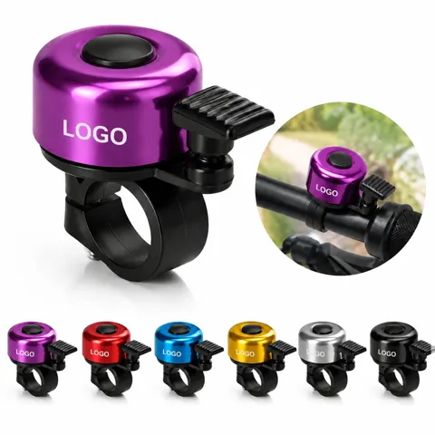 Rustproof Aluminum Alloy Bike Bell for Clear Ringing Safety