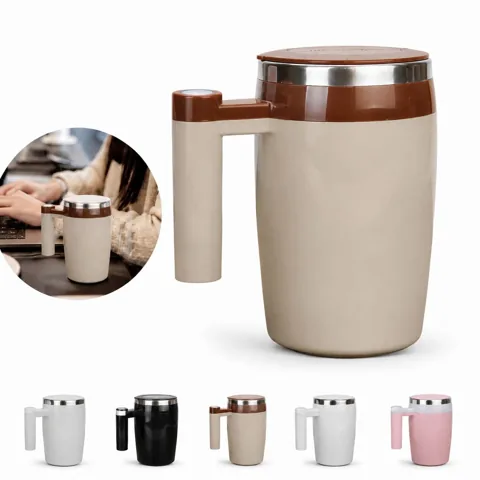 Rechargeable Magnetic Stirring Mug with One-Touch Cordless 2