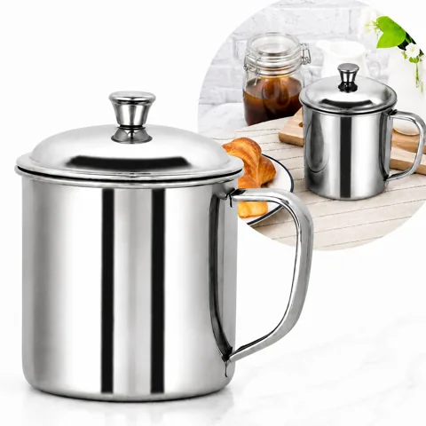11.8oz Insulated Stainless Steel Cup with Leakproof Lid 2