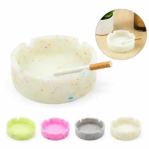 Glow Silicone Ashtray for Indoor Outdoor Portable Use 2
