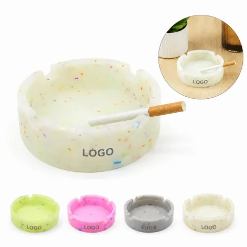 Glow Silicone Ashtray for Indoor Outdoor Portable Use