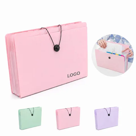 12-Pocket A4 Accordion File Folder with Tabs for Document
