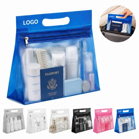 Translucent Waterproof PVC Storage Bag with Zipper