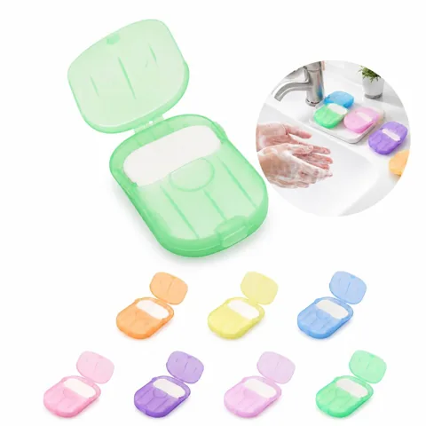 Biodegradable Soap Sheets Multipack 20 Count for Travel & 2