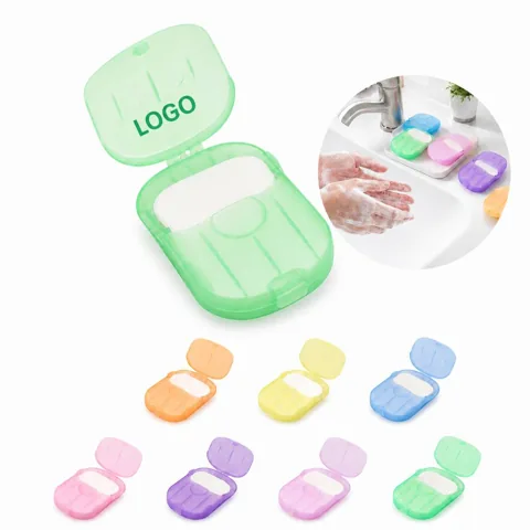 Biodegradable Soap Sheets Multipack 20 Count for Travel &