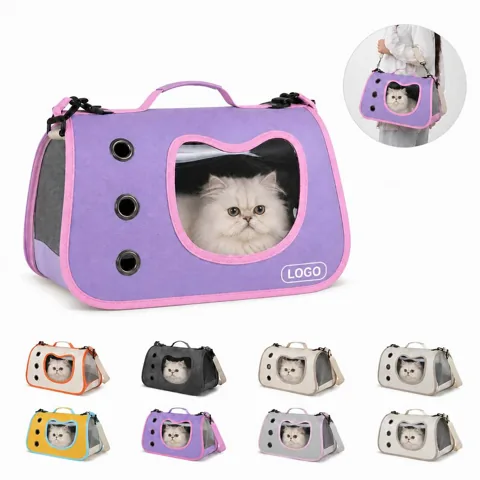 Ventilated Pet Carrier Backpack for Small Cats & Dogs,