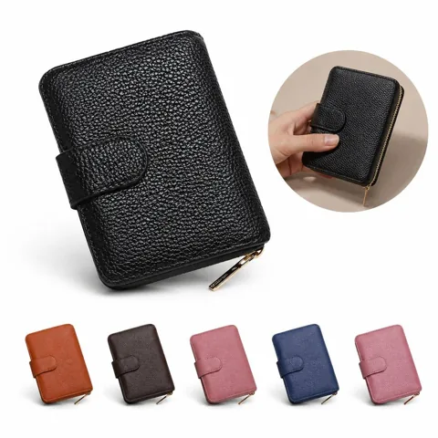 Luxury Men's Slim Card Holder with RFID Protection 2