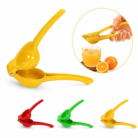Handheld Citrus Juicer with Strainer, Durable Manual Lemon 2