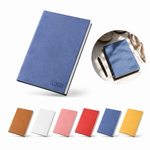 Leather Business Notebook with Lay-Flat Binding for Everyday Use