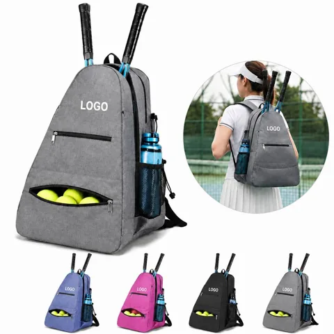 Multi-Pocket Pickleball Bag with Padded Paddle Compartment