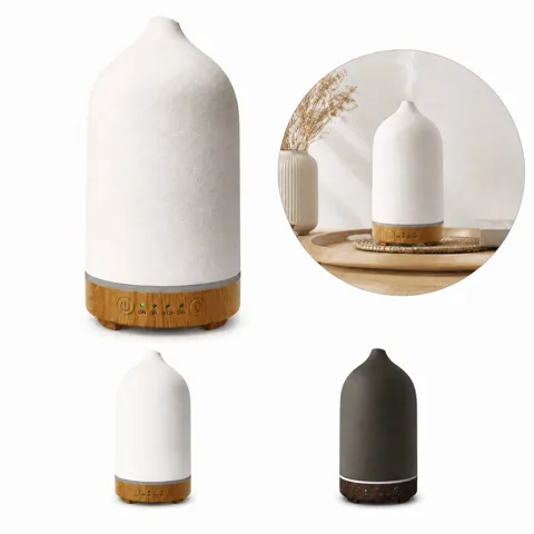100ml Ultrasonic Essential Oil Diffuser, Ceramic 2