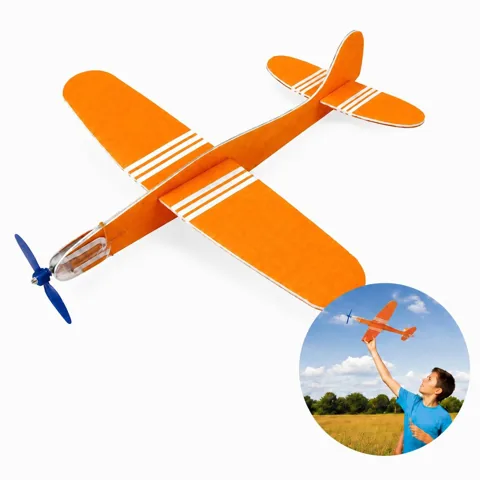 Full-Print Foam Glider Plane, Lightweight Outdoor Flying Toy 2