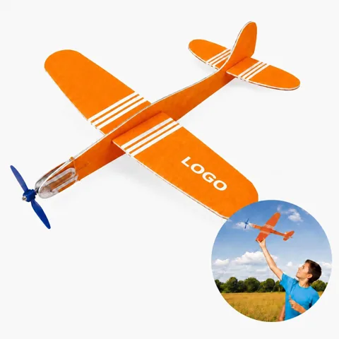 Full-Print Foam Glider Plane, Lightweight Outdoor Flying Toy
