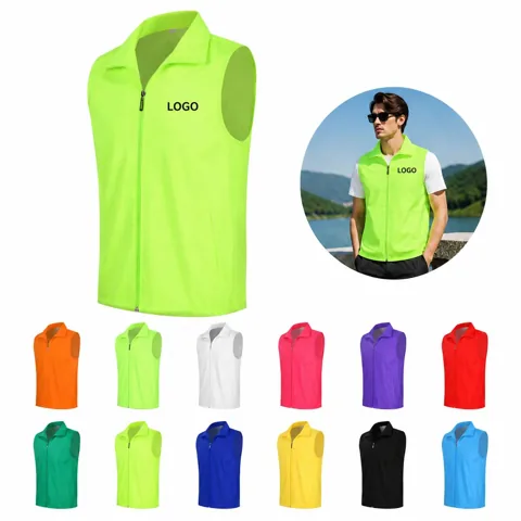 Windproof Lightweight Moisture-Wicking Vest for Outdoor